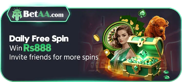 BetAA daily free spin